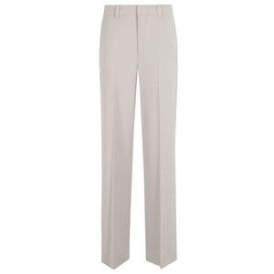 Victoria Beckham Pumice Classic Straight Leg Trousers - NWT